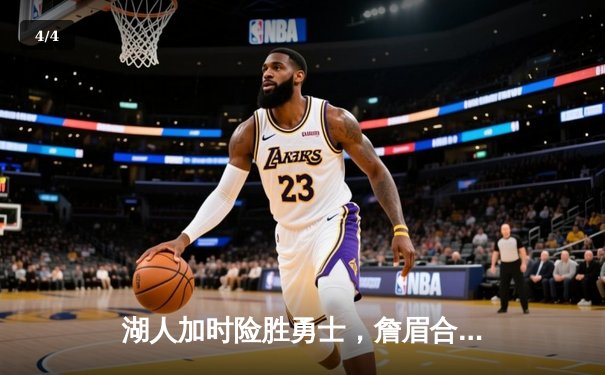 湖人加时险胜勇士，詹眉合砍70分锁定季后赛关键席位 - 4